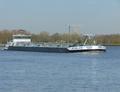 Achilles op het Amsterdam-Rijnkanaal ter hoogte van de Zeeburgerbrug.