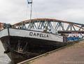 De Capella aangemeerd in Zutphen.