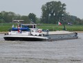 Lady Anna op de IJssel bij Bronckhorst.
