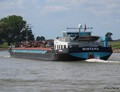 Miryana opvarend op de IJssel bij Bronckhorst.
