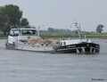 Fortuna afvarend op de IJssel bij Bronckhorst.