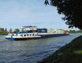 Presto op het Amsterdam-Rijnkanaal ter hoogte van de Nesciobrug.