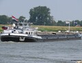 Maria Jeanet afvarend op de IJssel bij Bronckhorst.