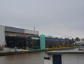 Victoria in aanbouw bij de Groningen Shipyard BV in Waterhuizen.