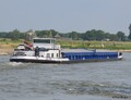Anvaya afvarend op de IJssel bij Bronckhorst.