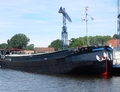 De Vertrouwen bij scheepswerf Bocxe in Delft.