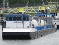 Transporter in de Waalhaven.