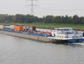 Michigan bij Bath, Schelde-Rijnkanaal richting Antwerpen. 