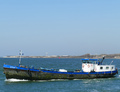 Waterboot 10 Breeddiep bij Hoek van Holland.