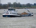 Cotrans 8 op de Rijn bij Emmerik.