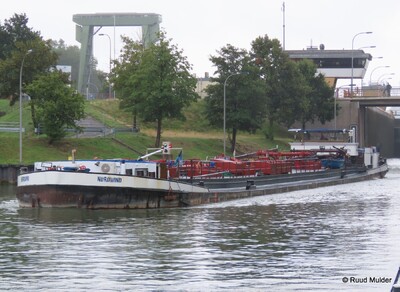 Nordwind op het Wesel Datteln Kanal.