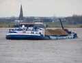 Adelvotis afvarend op de Rijn bij Emmerik.