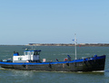 Waterboot 2 op het Breeddiep bij Hoek van Holland.
