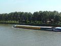 Mystique op het Amsterdam-Rijnkanaal ter hoogte van de Nesciobrug.