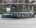 Iduna bij Zeeburg Amsterdam-Rijnkanaal.