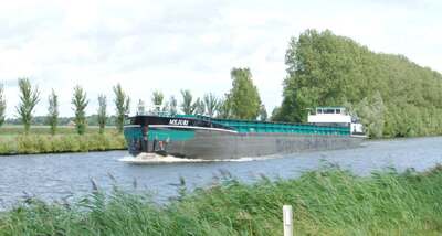 Mejuri passeert hier de Schreiershoek richting Gaarkeuken.