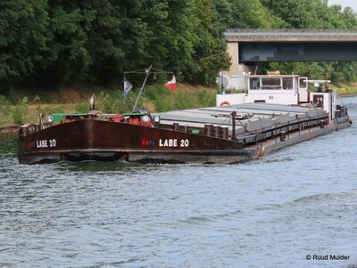 Labe 20 op het Mittellandkanal.