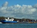 Aqua Iberia op de Nieuwe Waterweg bij Rozenburg.