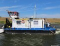Fabico-3 op de Mittelweser bij de sluis Schl&uuml;sselburg.