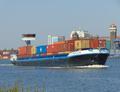 Smart Barge ter hoogte Coenhaven Amsterdam.