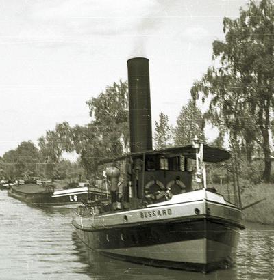 De Bussard met de Lehnkering 6 op het Dordmund-Ems-Kanal in 1951.