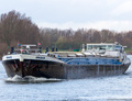 Enja-D op de IJssel bij Zutphen.
