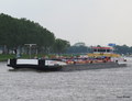 Libertas op het A'dam Rijnkanaal bij Zeeburg richting Amsterdam.