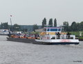Libertas op het A'dam Rijnkanaal bij Zeeburg richting Amsterdam.