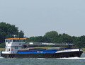 Crane Barge 4 Nieuwe Waterweg bij Rozenburg.