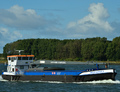 Crane Barge 4 Nieuwe Waterweg bij Rozenburg.