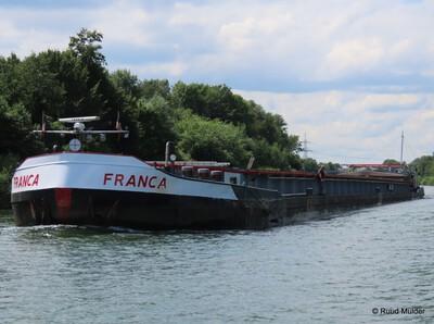 Franca op het Rhein Hernekanal.