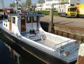 De Barki II in de haven van Papendrecht.