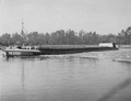 Express 48 ergens aan de grond gelopen op de Rijn.