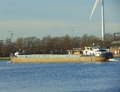 De Laurein op het Noordzeekanaal ter hoogte van Zaandam.
