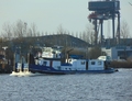 Zeldenrust op het Noordzeekanaal ter hoogte van Zaandam.