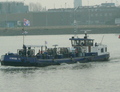 Fiwado 19 bij Moerdijk op het Hollands Diep.
