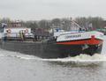 Comoraan bij Zeeburg op het A'dam Rijnkanaal richting Amsterdam.