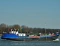 Waterboot 12 op de Nieuwe Waterweg bij Rozenburg