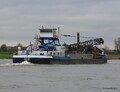 Iris afvarend op de IJssel bij Bronckhorst.