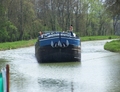 La Nauve op het Canal la Marne a La Saone.