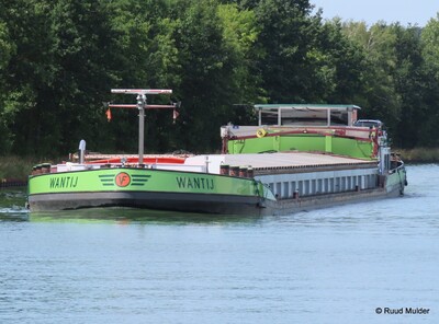 Wantij op het Mittellandkanal bij Bramsche.