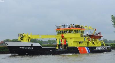 Nieuwe Diep Amsterdam-Rijnkanaal. bij Nieuwersluis.