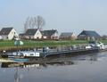 Noordereiland op het van Starkenborghkanaal bij Zuidhorn.
