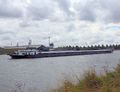 Danube Lion op het Noordzeekanaal ter hoogte van Zaandam.