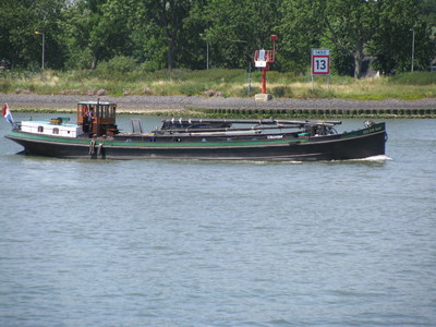 De Keulsche Vaart bij het Eiland van Brienenoord Rotterdam.             