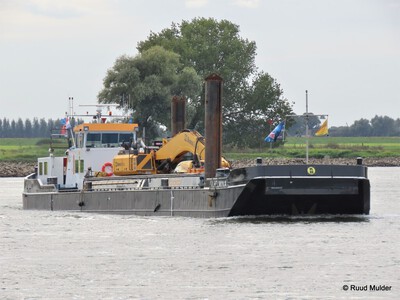 Wilhelmina te daal op de IJssel.