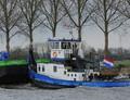 Dirk II Amsterdam-Rijnkanaal bij Nieuwersluis.