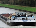 De Vreeland op het Wesel-Datteln-Kanal bij Ahsen.