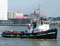 En Avant 27 Nieuwe Maas ter hoogte van de Willemskade.