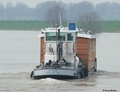 Njord opvarend op de IJssel.